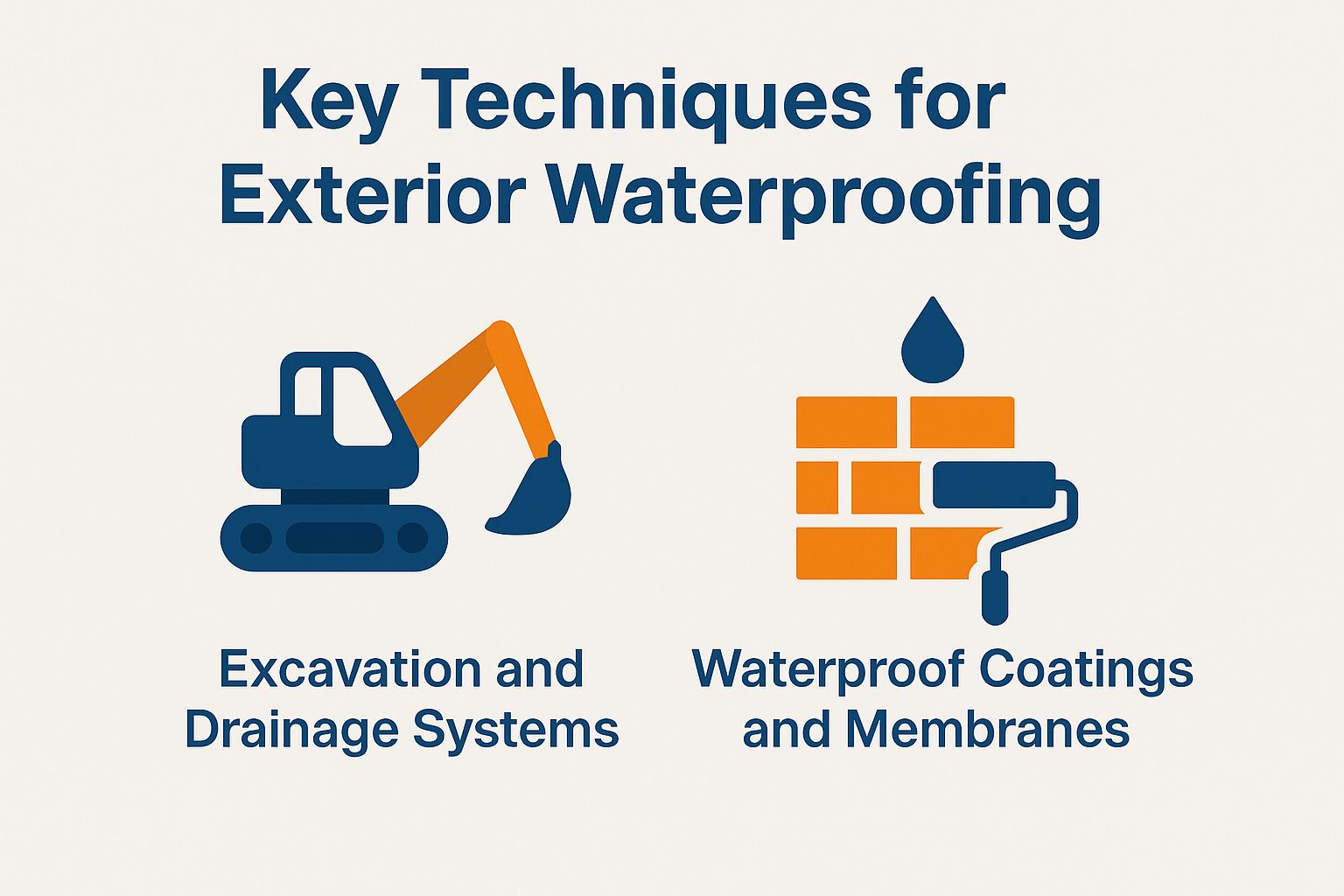 Key Techniques for Exterior Waterproofing