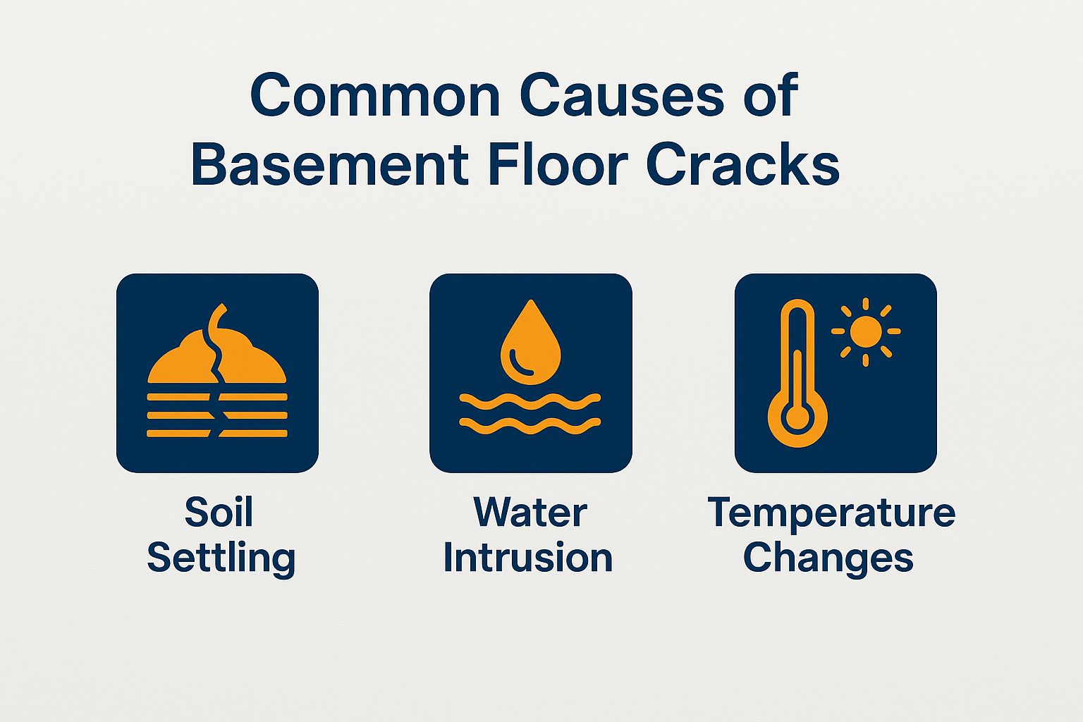 Common Causes of Basement Floor Cracks