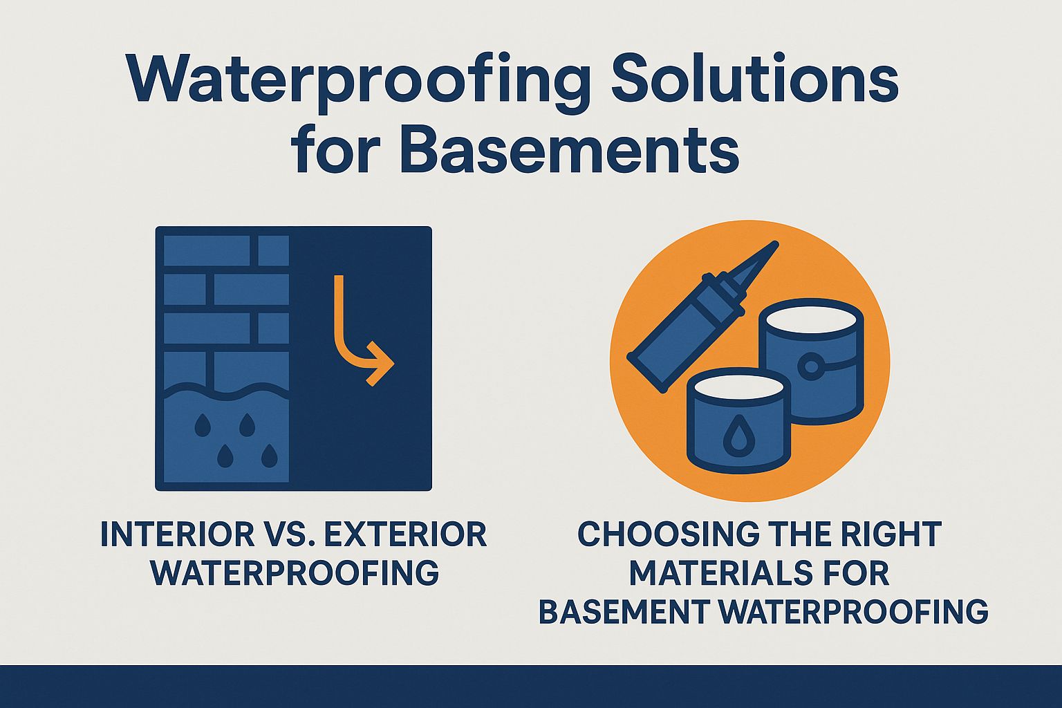 Waterproofing Solutions for Basements